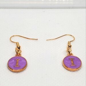 7/$10 I Initial Earrings, New